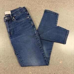 Everlane Mid Rise Skinny Jean Dark Wash - Mint Cond - 28 R